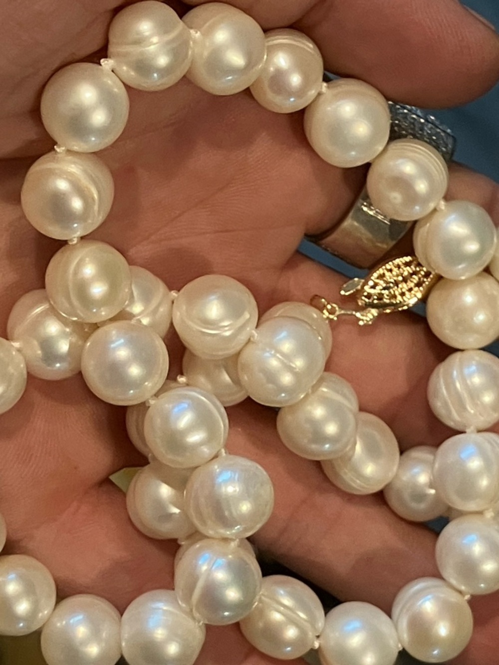 Kay Jewelers 10-11mm Cultured South Sea Pearl Necklace - 20” - Picture 2 of 8
